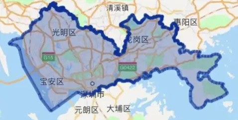 深圳限行地图高清_最新限行区域一目了然 第2张