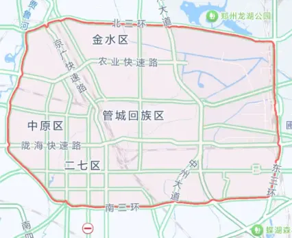 郑州限行区域地图_高架限行规定及最新通行指南 第1张