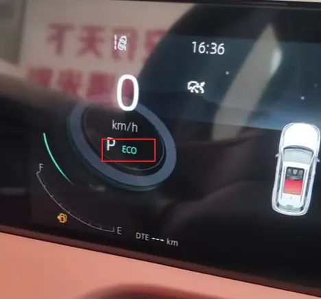 汽车显示eco是什么意思_轿车ECO模式的作用与原理详解 第1张