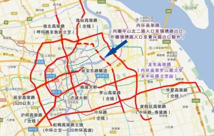 上海限行政策最新_2025外地车限行规定详解 第1张