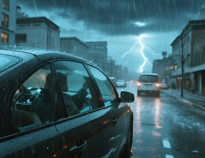 暴雨天气开车，记住这几点！ 第1张