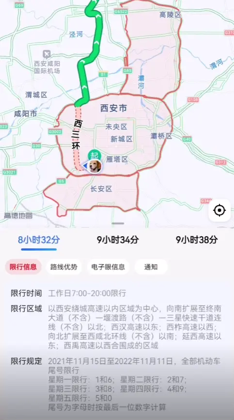 西安限号规定_货车限行政策最新详细解读 第1张