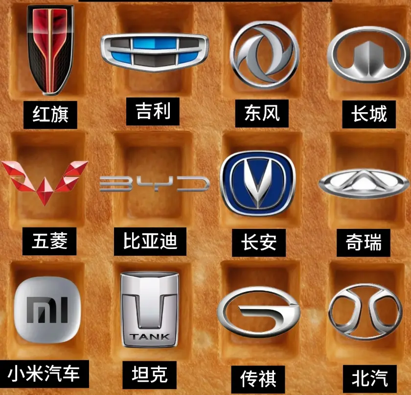 国产汽车标志大全_2025最新国产车标合集与品牌故事解析 第1张
