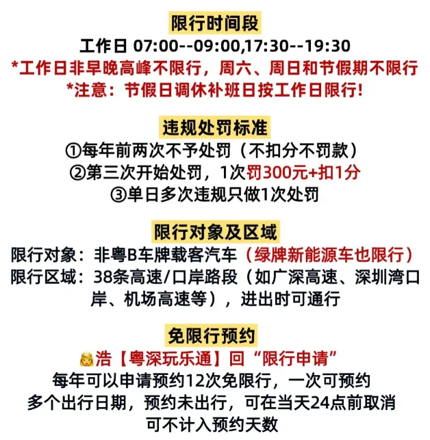 深圳黄标车限行政策_2025最新限行规定解读 第1张