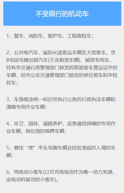 北京车辆限行规定_2025最新限号政策全解析 第3张
