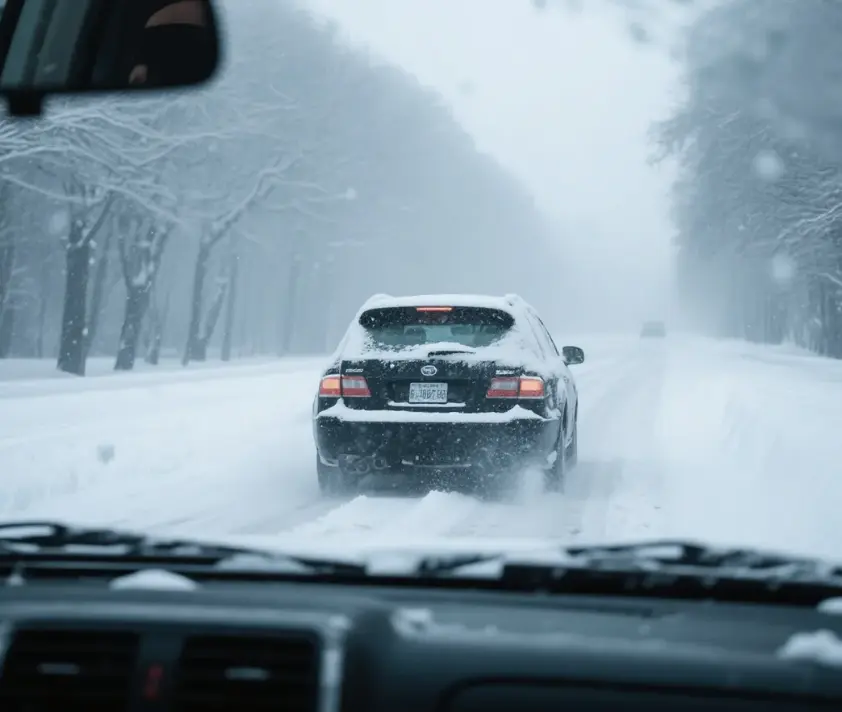 下雪天开车注意事项_冰雪路面行车安全全攻略 第1张