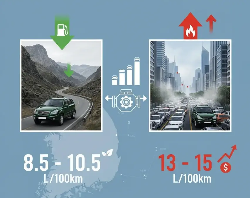 双龙爱腾真实油耗深度解析：硬派SUV的“胃口”究竟有多大？