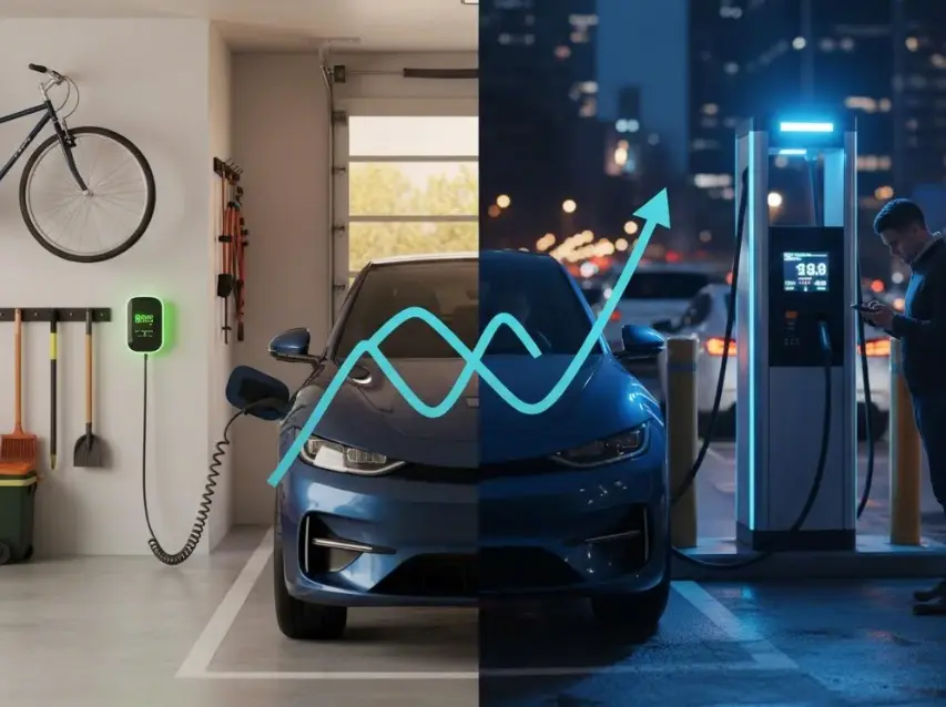 新能源车主必修课：家里装桩 VS 外面蹭电，到底怎么选才不交“智商税”？