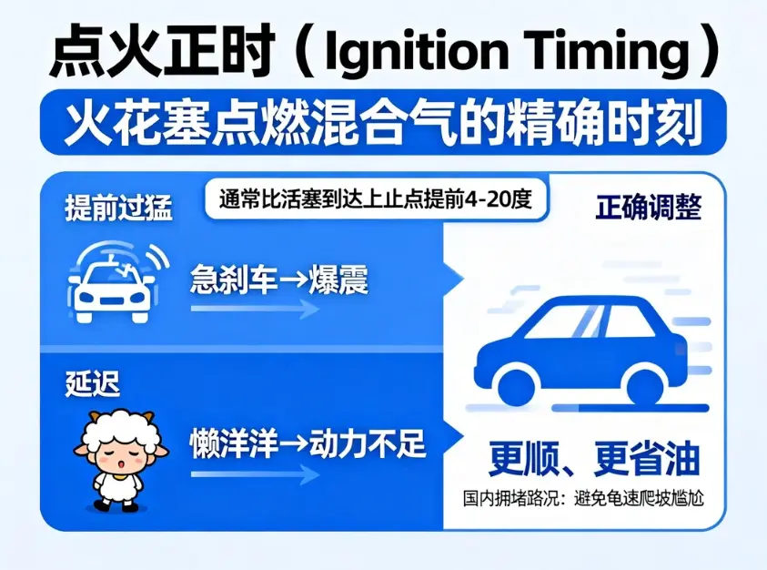 点火正时：汽车发动机“心跳”的精准节奏