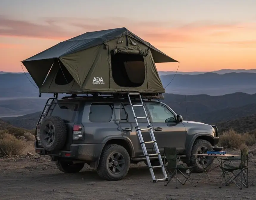 ADA幻影3000车顶帐篷：越野露营神器，轻松打造移动星空之家 第2张