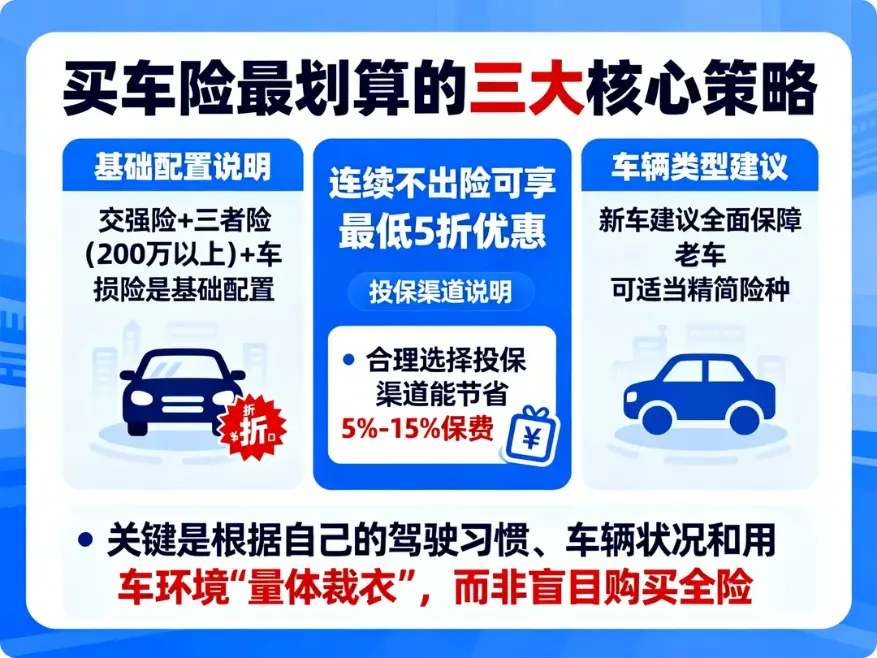 2024-2025年汽车保险购买全攻略：怎么买最划算又保障全面