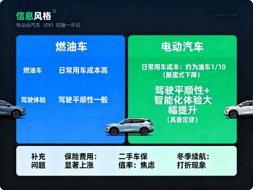 卖掉油车换电车一年后，我后悔了吗？真实账单大公开与“戒断反应”全记录