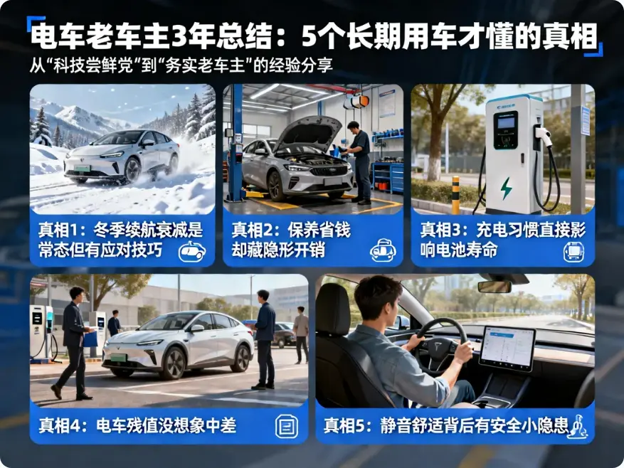 开电车3年才悟透的5件事：省钱是真的，但这几个坑别踩
