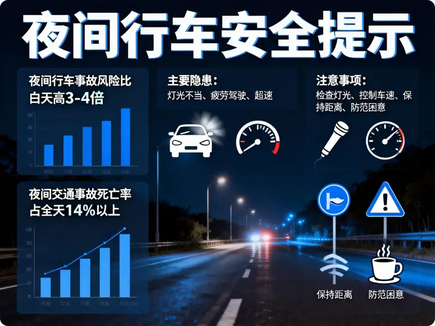 夜间开车安全全攻略：10大实用注意事项，让你夜路稳稳回家