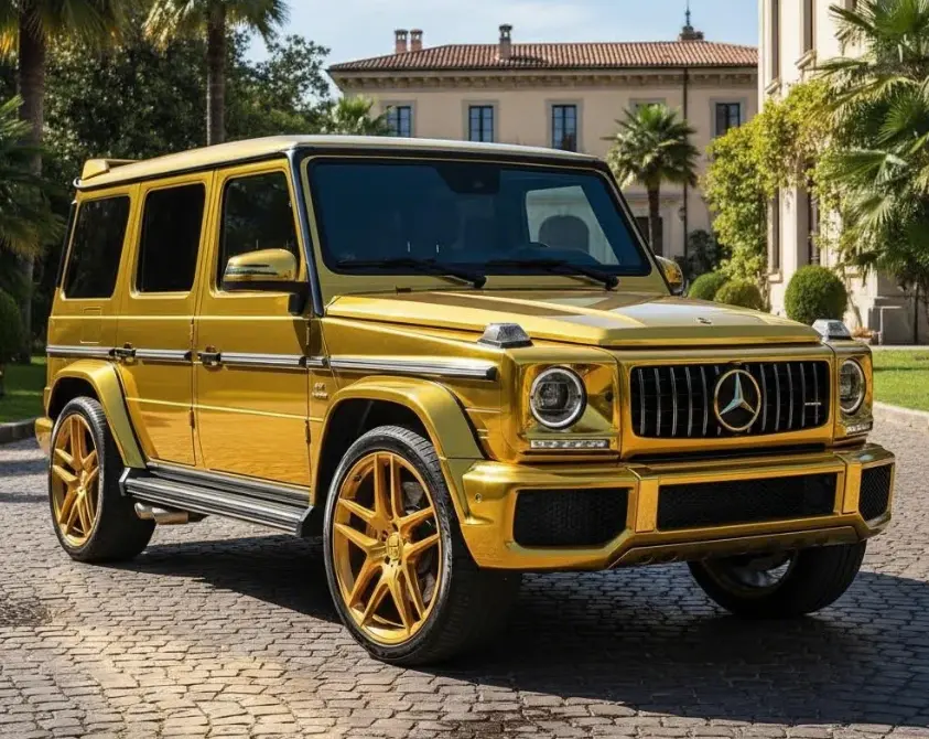 2025年黄金奔驰多少钱？金色G63、迈巴赫S级最新报价及购车全攻略 第1张