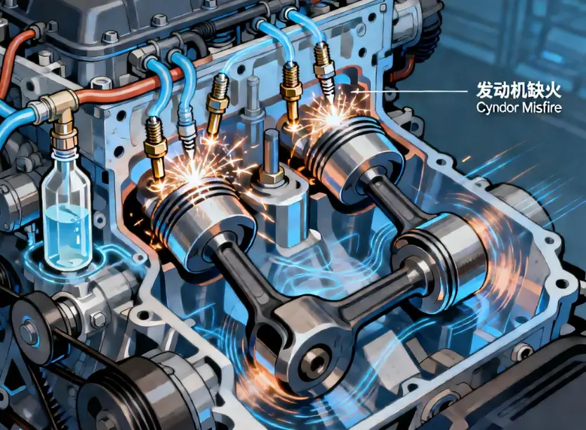 【深度科普】车子为什么突然“抖”起来了？发动机缺火的四大元凶与自救指南