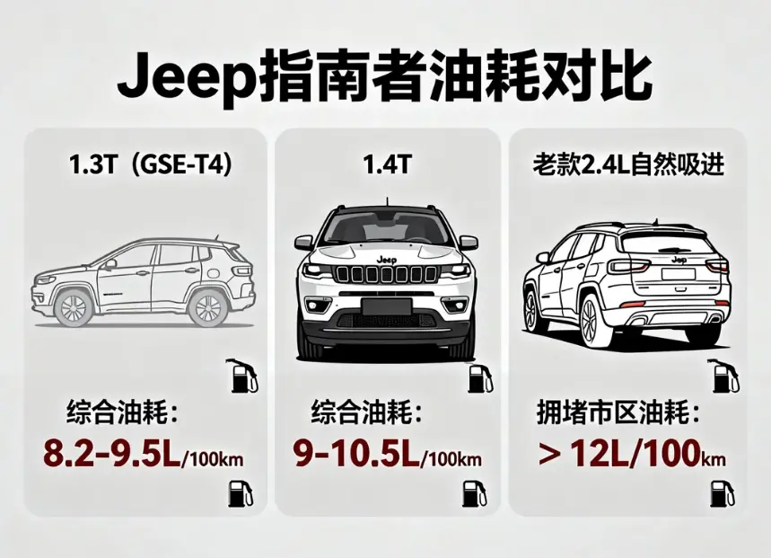 Jeep指南者真实油耗揭秘：是“油老虎”还是被家用车市场误解的硬汉？ 第1张