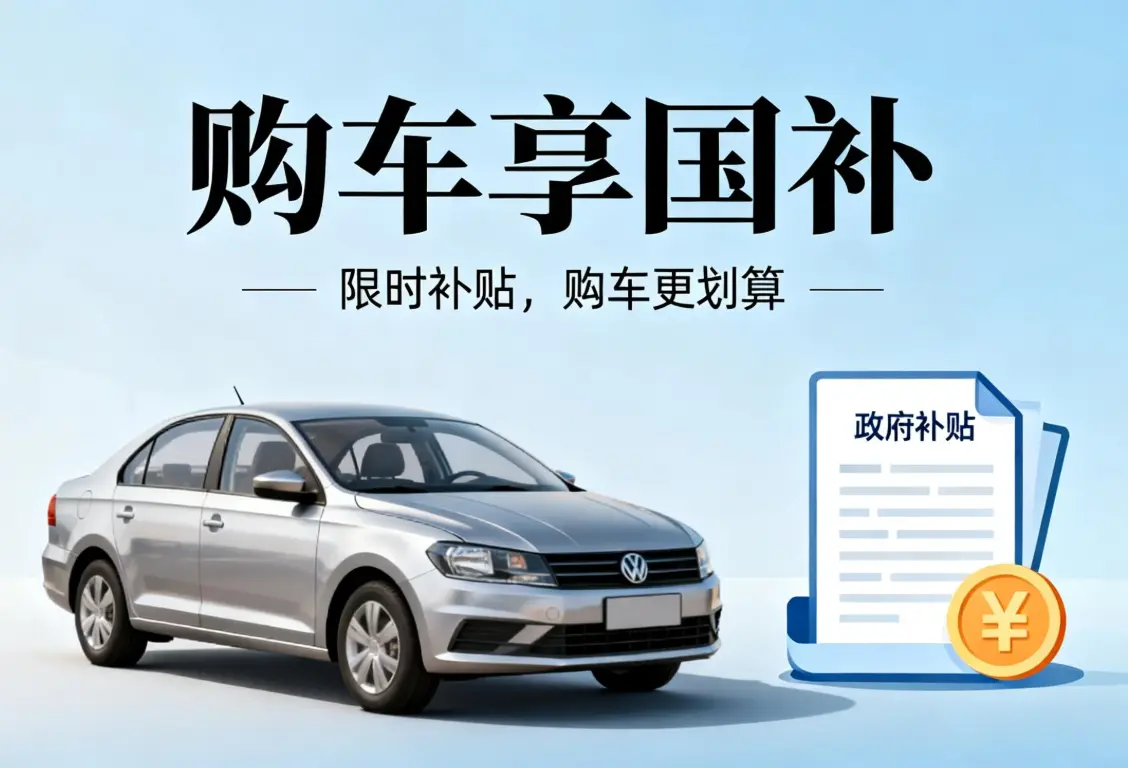 2026年买车必看：国补大变脸！按车价比例补贴，最高2万元怎么拿？深度解读