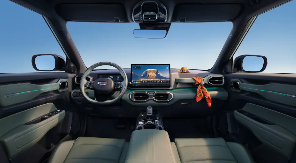 2026款吉利牛仔外观内饰前瞻解析：轻越野市场的