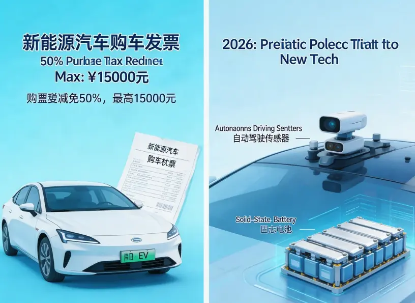2026年汽车补贴大变局：购置税优待“腰斩”、以旧换新常态化与持币待购的终极博弈 第2张