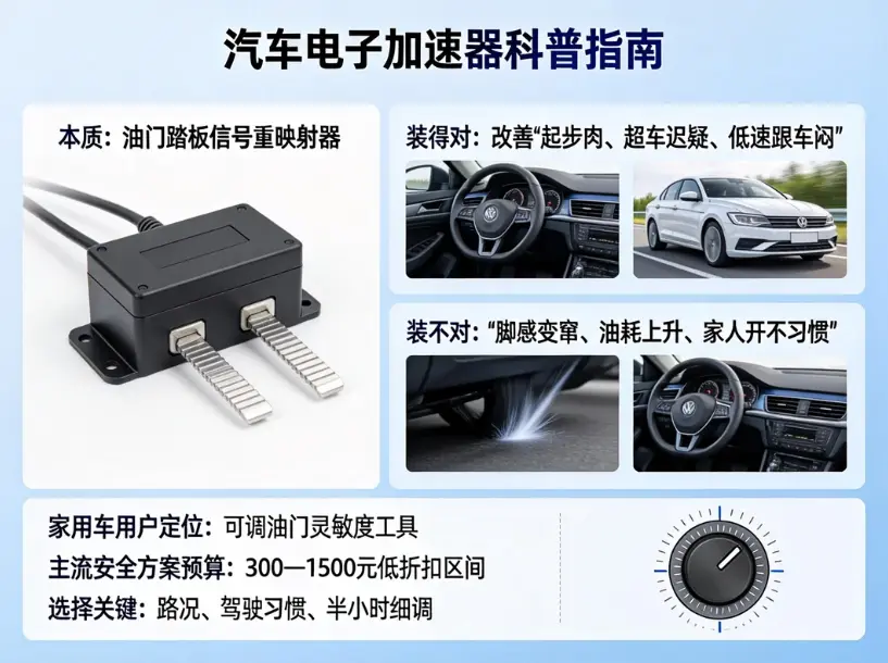 汽车电子加速器超详细避坑指南：怎么选、怎么装、一次成功不后悔