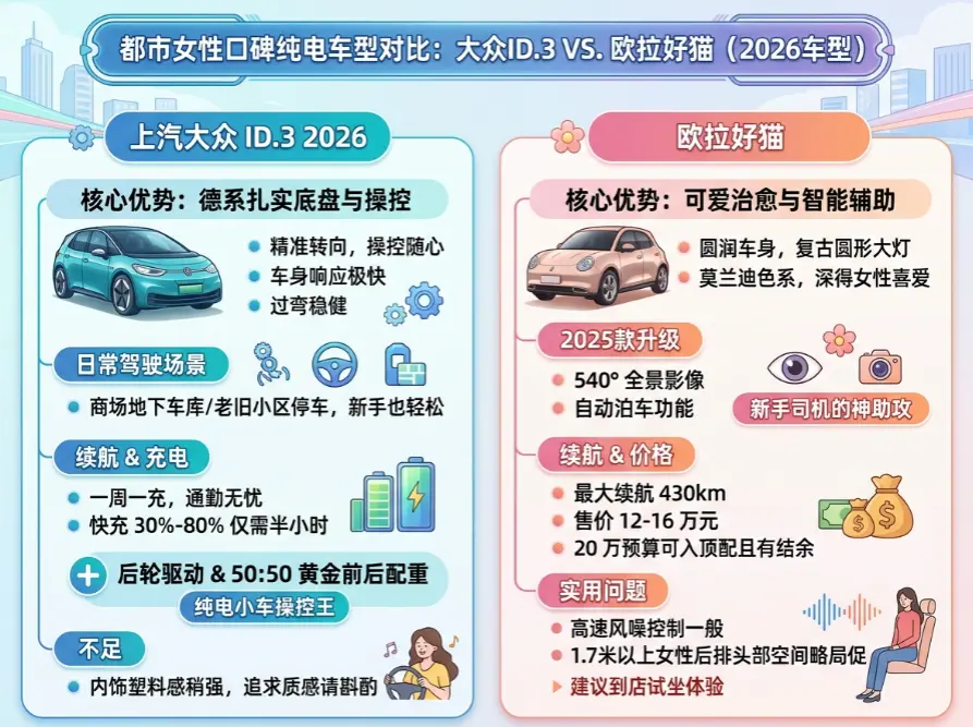 20万女生选车超全指南：颜值在线还好开，这几款闭眼入不踩雷 第2张