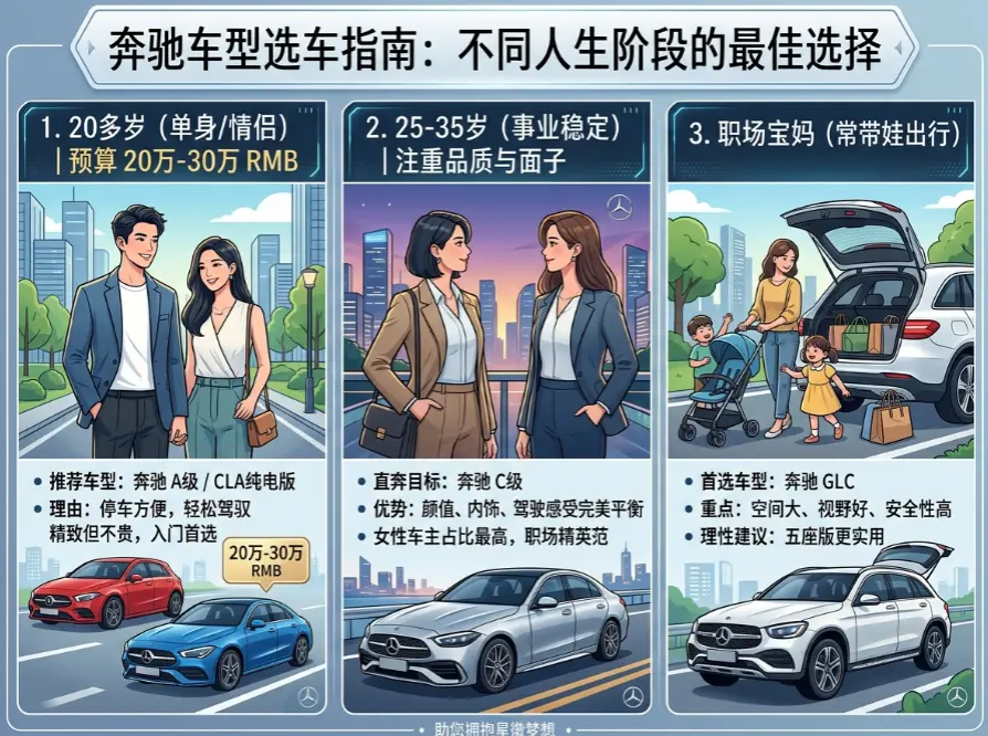 2026女人买奔驰，抄这份「不踩雷」清单就够了（建议收藏）