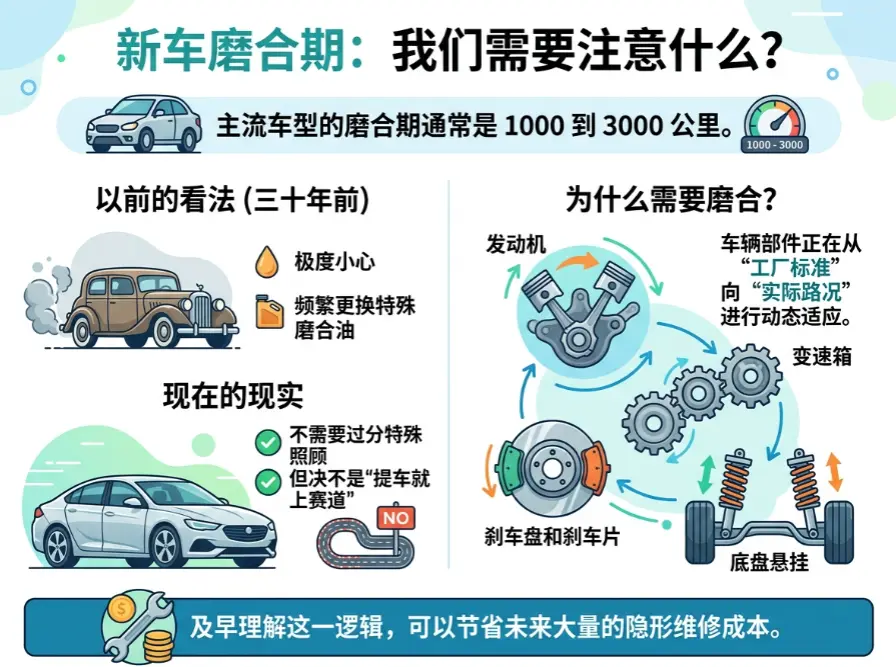 新车磨合期多少公里_新车落地后的前3000公里到底该怎么开