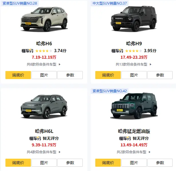 别再用“老眼光”看哈弗：跌落神坛的H6背后，长城到底在下一盘什么棋？ 第2张