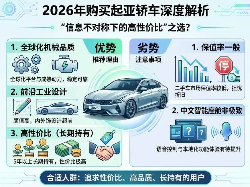 2026，起亚轿车是“大厂平替”还是“最后倔强”？深度拆解韩系车的生存逻辑