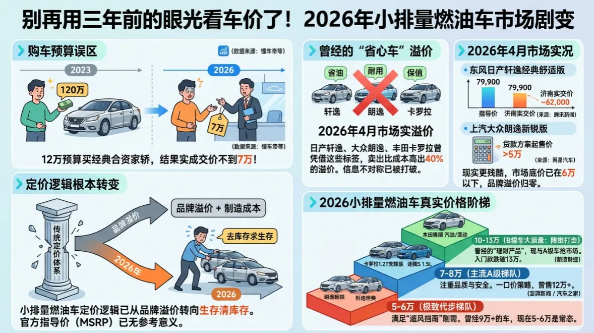 2026年买车真相：为什么拿着10万去看小排量，你大概率会成“韭菜”？ 第1张