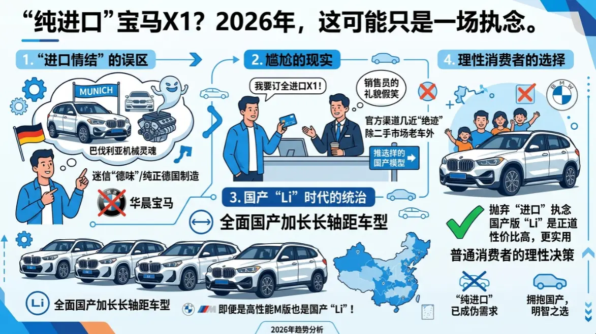 别找了！为什么“纯进口宝马X1”正在成为一个历史名词？ 第1张