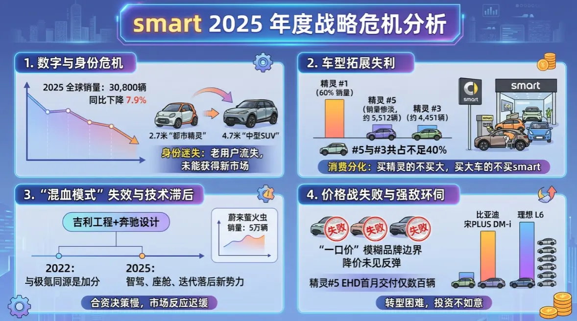 smart的「变大」实验：一个轻奢品牌的身份迷失与自救困局