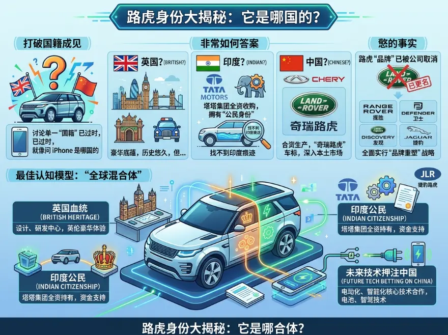 路虎到底算哪国车？拆解这家“落魄贵族”的跨国资本局 第1张