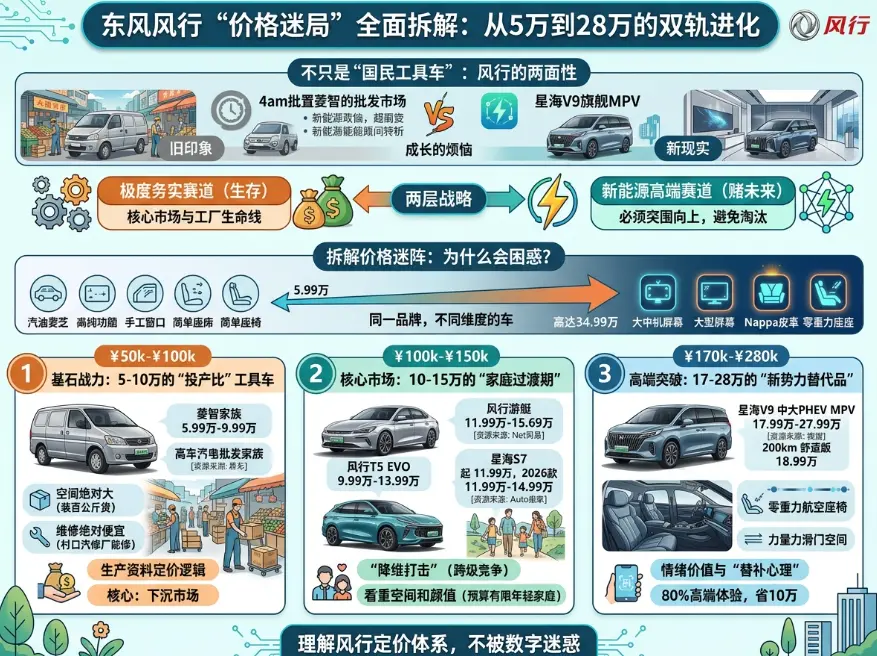 别被6万的起售价骗了：买东风风行，你必须看懂的「双轨」价格底牌 第1张