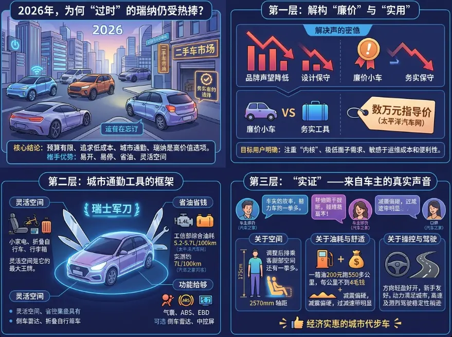 瑞纳两厢，被低估的“实用主义”小型车 第1张