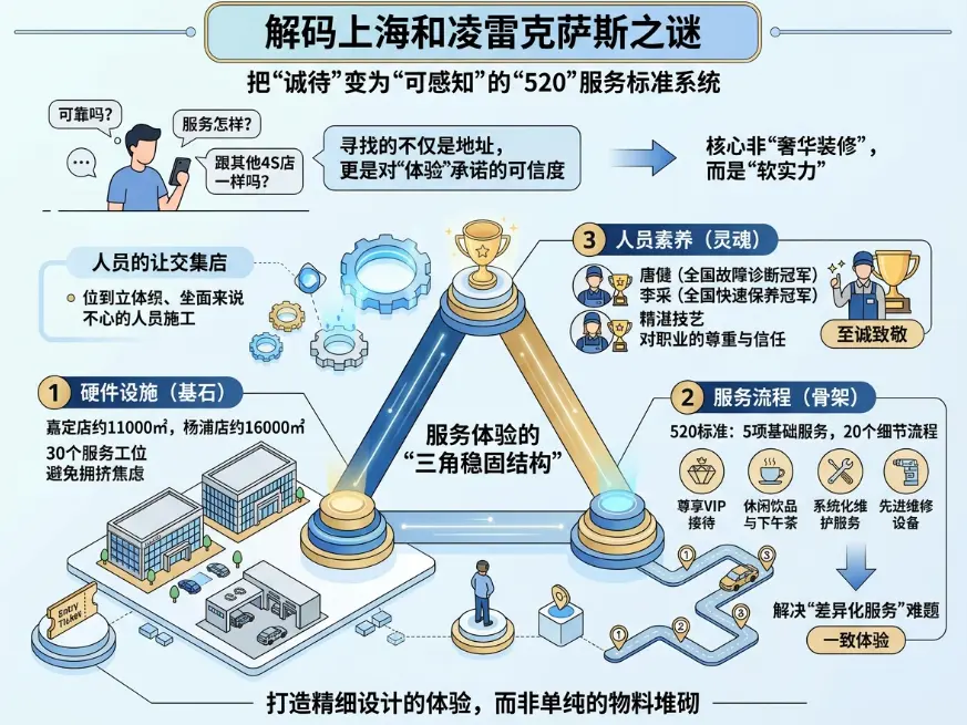 和凌520服务标准背后：解码雷克萨斯在中国最成功的经销商模式