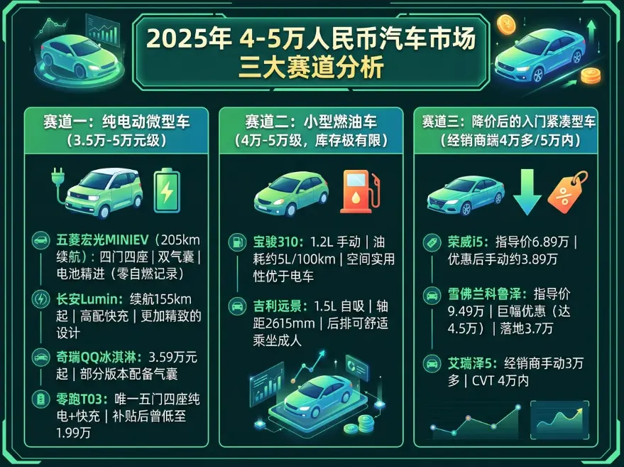 4万预算买车，你真正该怕的不是