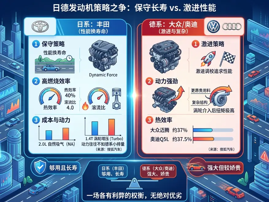 日系发动机比德系更耐用？这个流传二十年的说法，正在悄悄失效