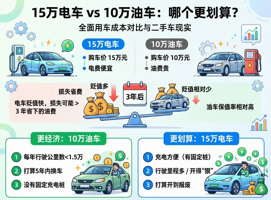 电车比油车便宜？这个账90%的人都算错了