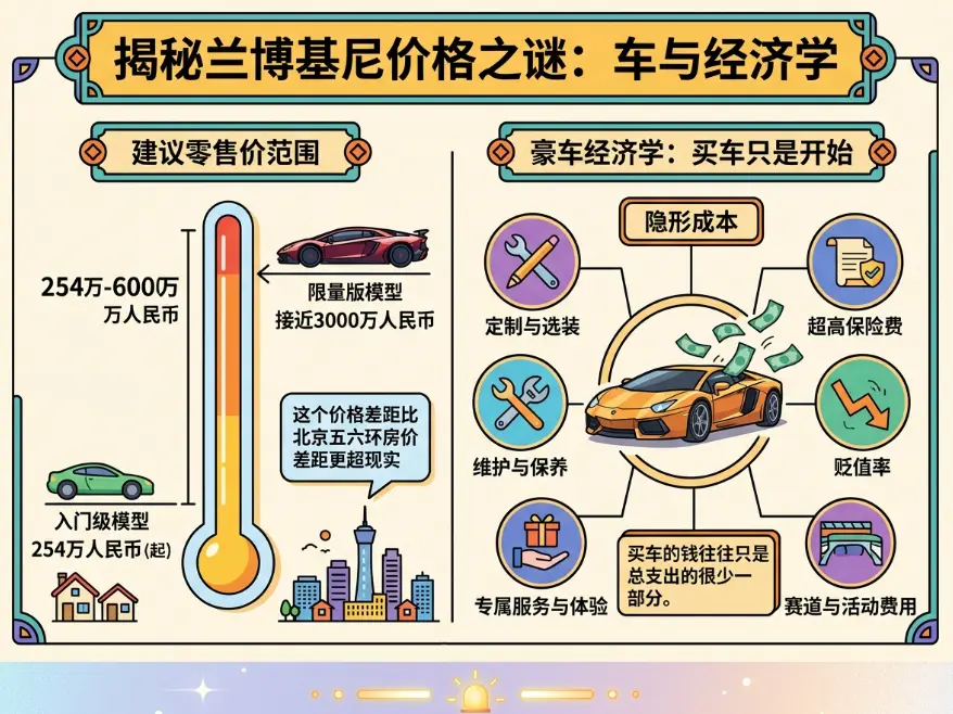 兰博基尼多少钱？一张价格地图背后的阶层密码 第1张