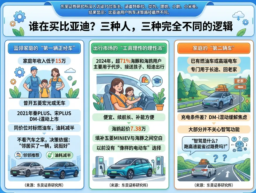 比亚迪车主画像：为什么买它的人，和骂它的人，说的根本不是一回事