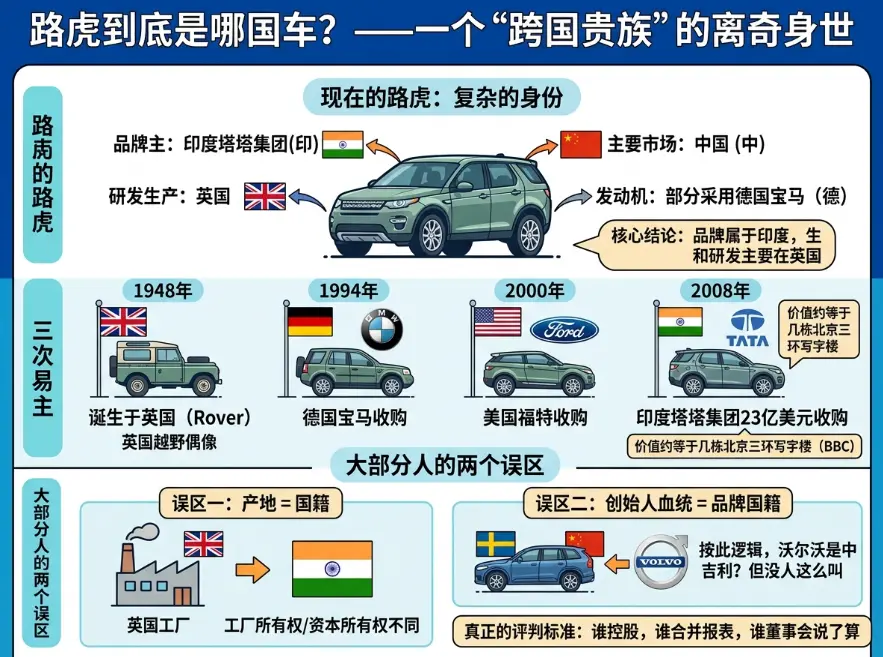 路虎的国籍，是一场持续77年的资本漂流 第1张