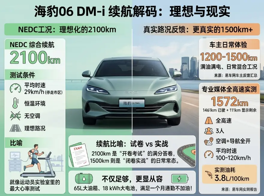 海豹06 DM-i：9.98万起的"续航怪物"，把混动车价格底线再往下拽了一万