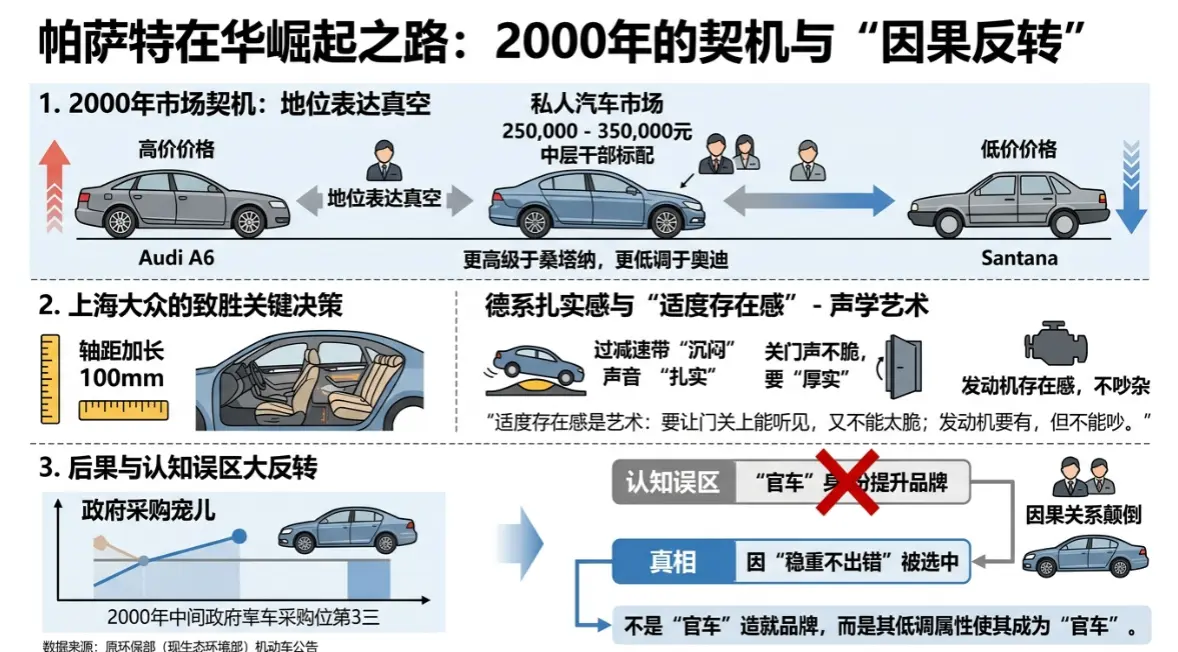 帕萨特：一台「公务车」如何变成中国家庭的面子工程 第1张