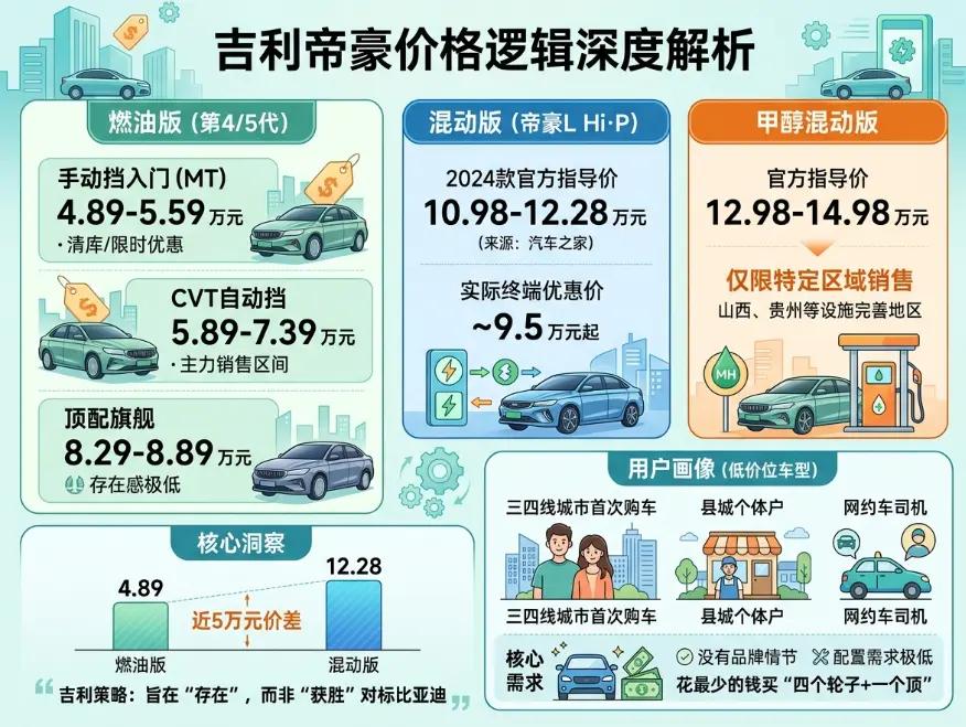 吉利帝豪新车价：4.89万能买到的，不只是便宜