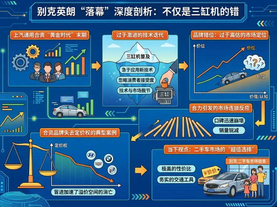 别克英朗：从单月4万销量的“国民神车”到二手车市场的“性价比屠夫”，谁杀死了它？