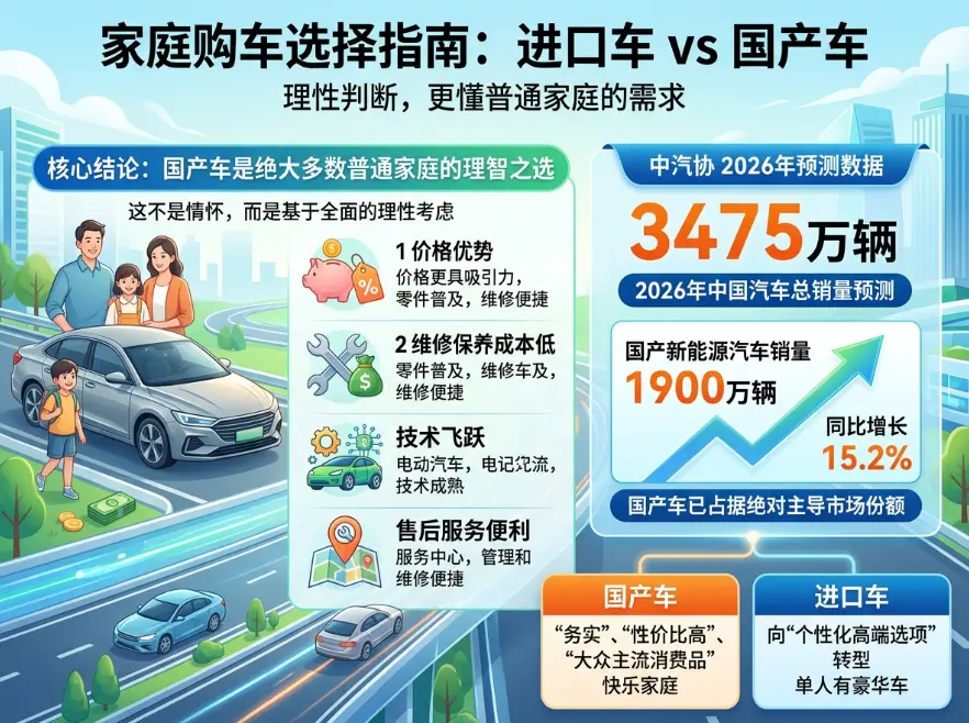 2026年买家庭轿车，选进口还是国产？一篇帮你想明白的深度指南 第1张