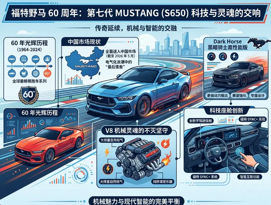 最后的燃油图腾：深度解析福特Mustang的传奇、现实与未来 第1张