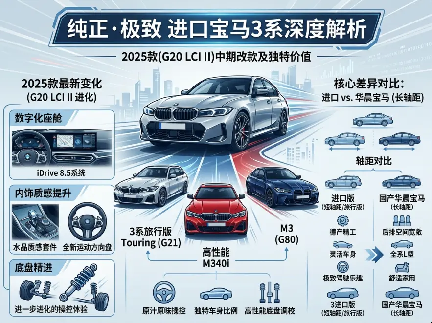 纯粹驾驶者的精神图腾：2024-2025款宝马3系进口版深度解析 第1张